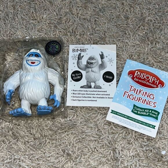 NIB Exclusive Bumble Rudolph Collector’s Edition 50th Anniversary - Picture 6 of 12